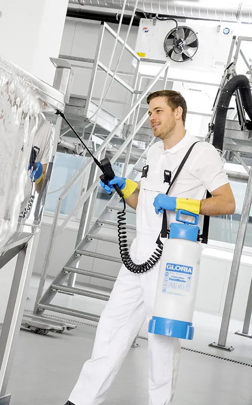 Обприскувач ручний 5л FoamMaster FM50 піноутворювач, компр.підключення, тиск-3бар, спірал.шланг — Photo 1