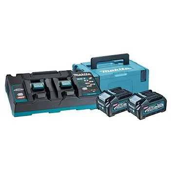 Набір акумулятор 40В 4Ah BL4040x2 * 2шт+ DC40RB + Makpac 1
