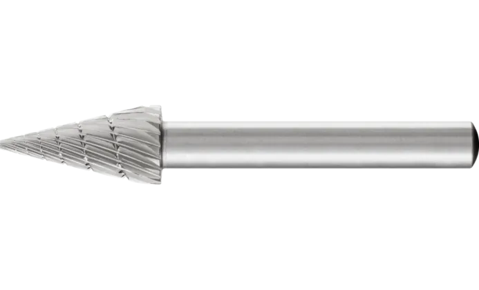 Борфреза HSS 10,0мм конічна зуб 3 PLUS  хв.-6мм (1020/6)