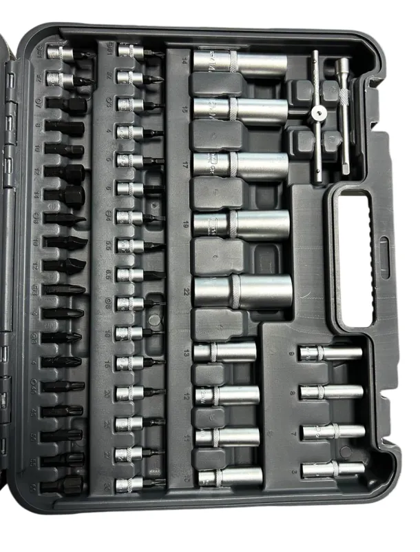 Набір інструменту 108од. 1/2-1/4" 4-32мм пластик. кейс — Photo 6
