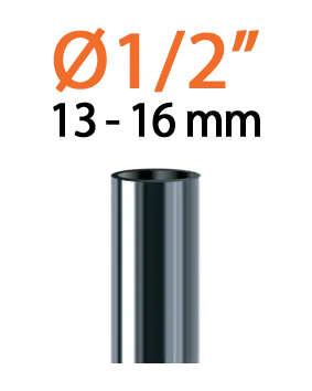 Ніпель 16мм для крапельної трубки 1/2" 4 шт. — Photo 1
