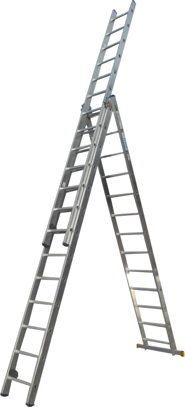 Драбина 3-секц. розкл. 3*13сх. 3,5-8,2м VHR P мет.розтяжка