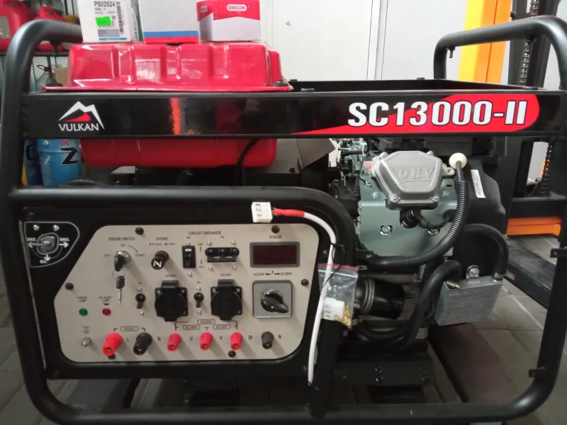 Генераторна установка SC13000-II 3ф 13 кВА, ел.старт, бак-30л — Photo 6