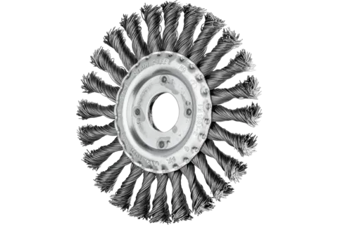 Щітка дискова, плетена 125*12мм*22,23мм дріт-0,5мм BRUSH RBG 12512/22,2 ST 0,50