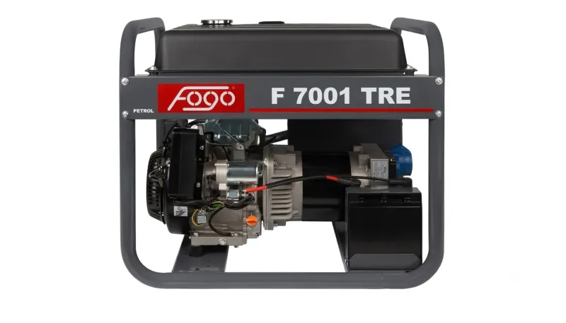 Генераторна установка F7001TRE 1ф-5,6кВт, двиг.RATO, бак-45л, руч./електростарт, стаб.напруги — Photo 2