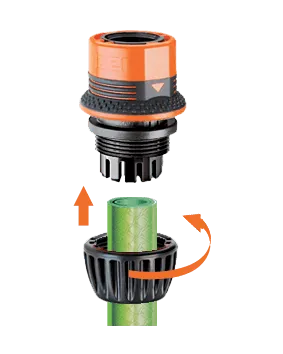 Конектор 1/2"- 5/8" для поливального шлангу Ergogrip — Photo 3