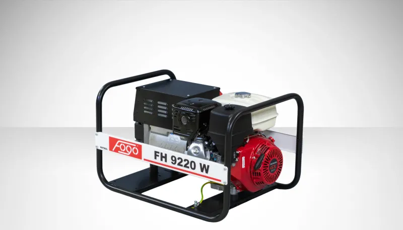 Апарат дугового зварювання з генераторною установкою  FH9220W 3ф-7,8кВА/1ф-4,0кВт, звар.стр-220А, двиг.Honda-GX390, бак 6,2л — Photo 4