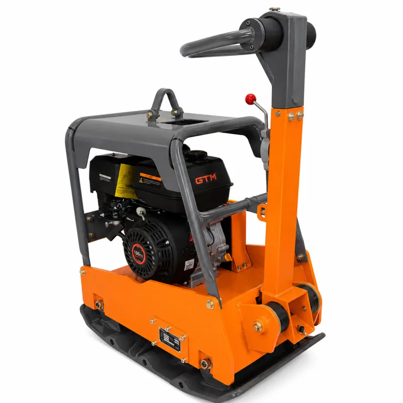 Віброплита GPC330-LCRH, з гідравлічним реверсом,Loncin G390F 14к.с., 300кг, розмір плити 835*680, лита плита — Photo 4