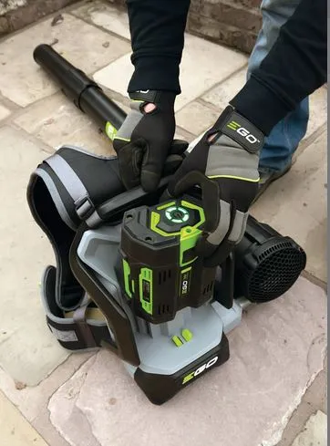 Повітродувка ранцева акум. LB6000E, 56В, 1020м3/год, КАРКАС — Photo 1