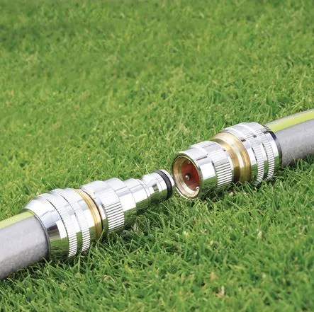 Конектор 3/4" для поливального шлангу AquaStop, метал — Photo 2