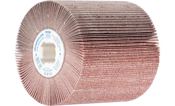 Шліфувальний валик пелюстковий 100*100мм FLAP DRUMS FR-W100100 A120 — Photo 1