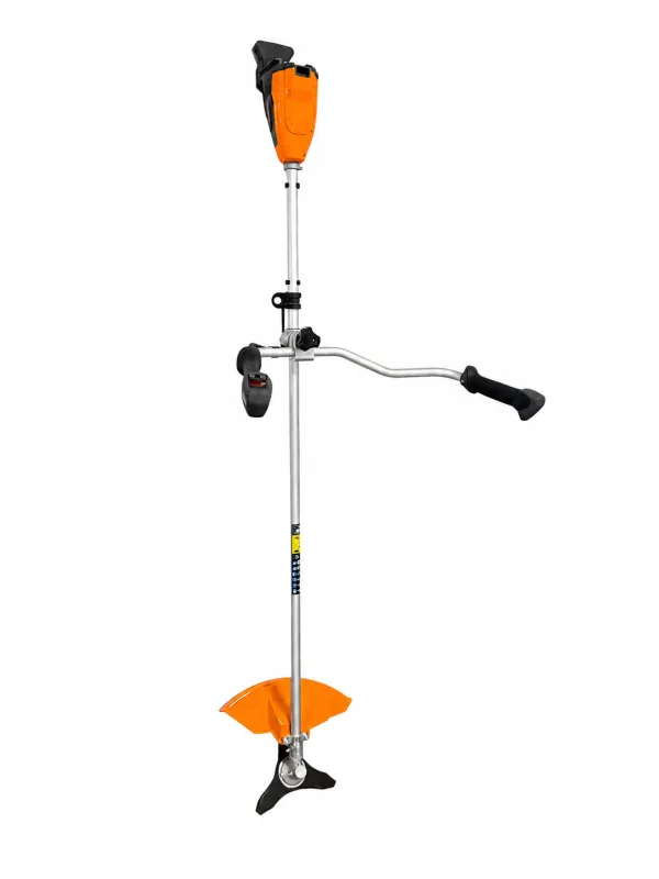 Коса акум. BC56/1200BL KIT, 56В, ширина косіння 25/42см, ніж + косильна головка, акум. 4А*год + зарядний пристрій — Photo 2