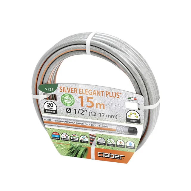 Шланг поливальний 1/2" 15 м Silver Elegant Plus