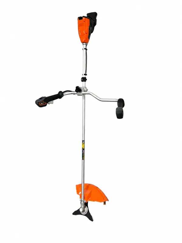 Коса акум. BC56/1200BL KIT, 56В, ширина косіння 25/42см, ніж + косильна головка, акум. 4А*год + зарядний пристрій — Photo 1