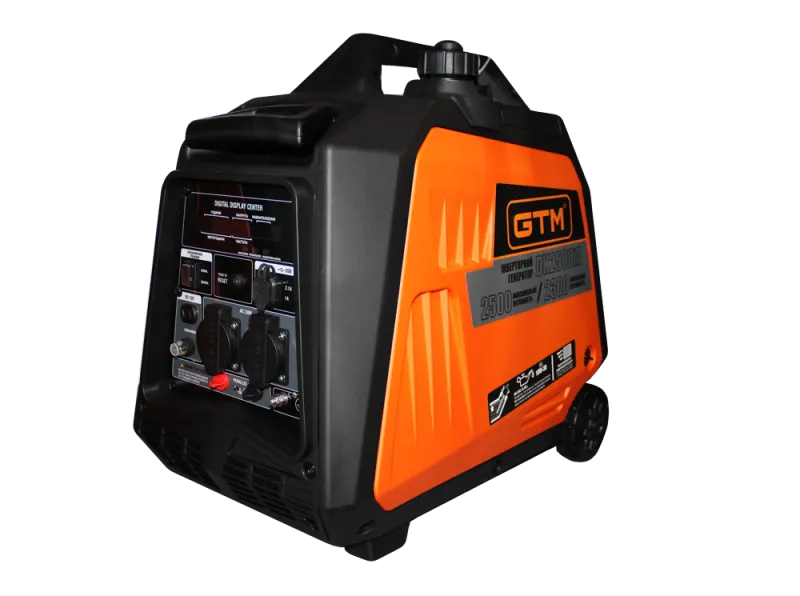 Генераторна установка інверторна DK2500iA 2,5кВт(макс)/2,3кВт(ном), руч.старт