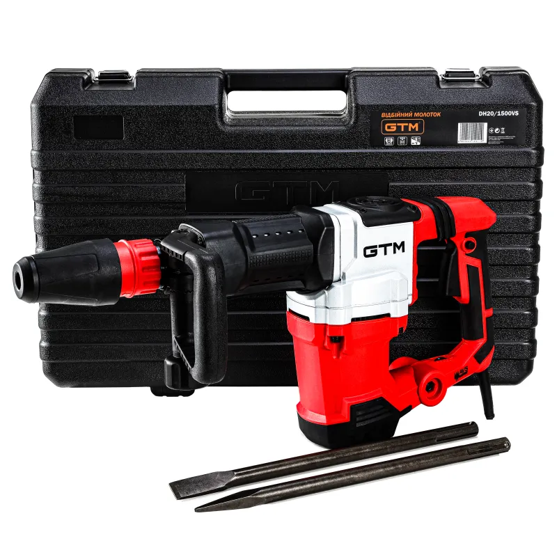 Електромолоток DH20/1500VS 1500Вт, SDS-Max, 20Дж, 900-2000 уд/хв