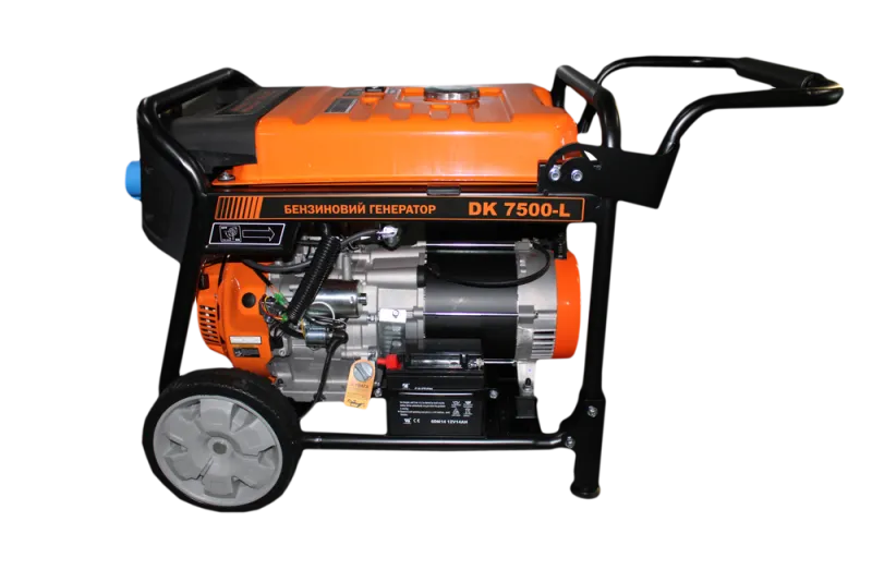 Генераторна установка DK7500-L 7,5кВт(макс)/7,0кВт(ном), бенз., АВР вбудовано — Photo 1