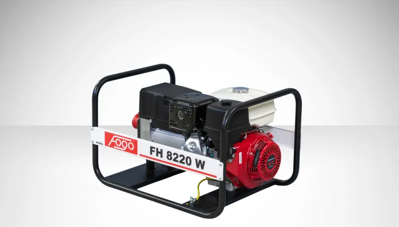 Апарат дугового зварювання з генераторною установкою FH8220W 3ф- 6,5кВА/1ф-3,5кВА, звар.стр-220А, двиг.Honda-GX390, бак 6,1л, руч.старт — Photo 2