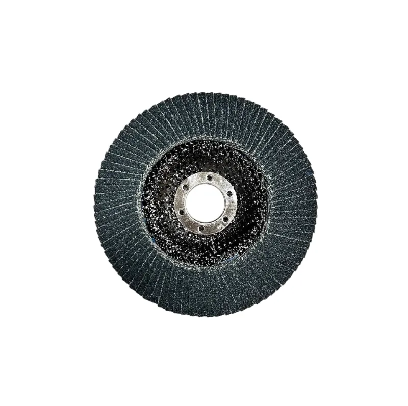 Круг пелюстковий тарілчастий 125*22 Р-60 INOX — Photo 1