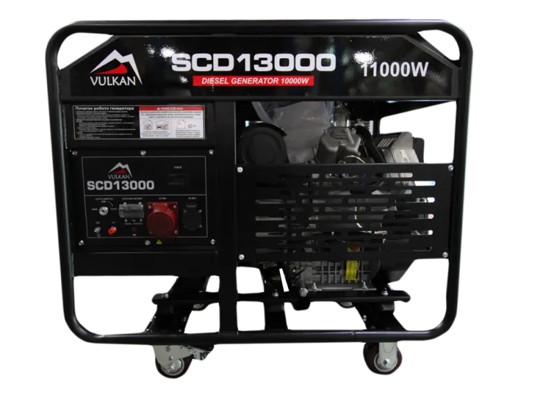 Генераторна установка SCD13000  дизель 3ф 10кВт, ел.старт, бак-40л — Photo 1