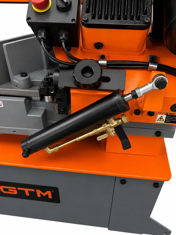Верстат стрічкопильний GFW 5018 230В 1100Вт макс.різ 90/45градус d180/108мм швид.полотна 35 - 43 - 60 - 100м/хв — Photo 5