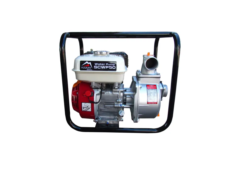 Мотопомпа рукав 50мм, 30м3/год, дв. HONDA GX160, підйом 25м, чиста вода, SCWP50H