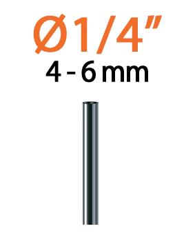 Хрестовина 6мм для крапельної трубки 1/4" 10шт. — Photo 1