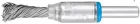 Щітка пензликова плетена нерж. PBGS 1010/6 INOX 0,35 SINGLETWIST — Photo 3