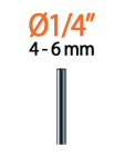 Штуцер 1/2"-3/4"В*16/6мм для крапельної трубки 1/4"-1/2" — Photo 9