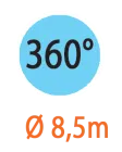Дощувач мікро 360° 8,5м (5шт) — Photo 9