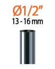 Штуцер 1/2"-3/4"В*16/6мм для крапельної трубки 1/4"-1/2" — Photo 8