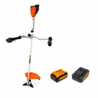 Коса акум. BC56/1200BL KIT, 56В, ширина косіння 25/42см, ніж + косильна головка, акум. 4А*год + зарядний пристрій — Photo 5