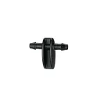 Ніпель 6мм для крапельної трубки 1/4" 10шт. — Photo 4