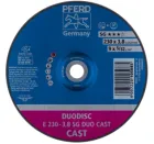 Круг універсальний (відрізний/зачисний) 230*3,8*22,23 SG DUO CAST чавун — Photo 3
