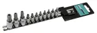 Набір головок зі вставкою Torx з отвором 1/4" і 3/8" 11од. на планці — Photo 3