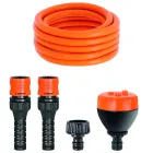Шланг поливальний пружинний 1/2" TWIDDY 25м, з конекторами і розпилювачем — Photo 5