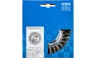 Щітка дискова, плетена 125*12мм*М14 дріт-0,5мм сталь — Photo 4