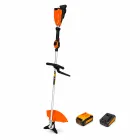 Тример акум. BT56/1200BL KIT, 56В, ширина косіння 25/42см, ніж + косильна головка, акум. 2,5А*год + зарядний пристрій — Photo 6
